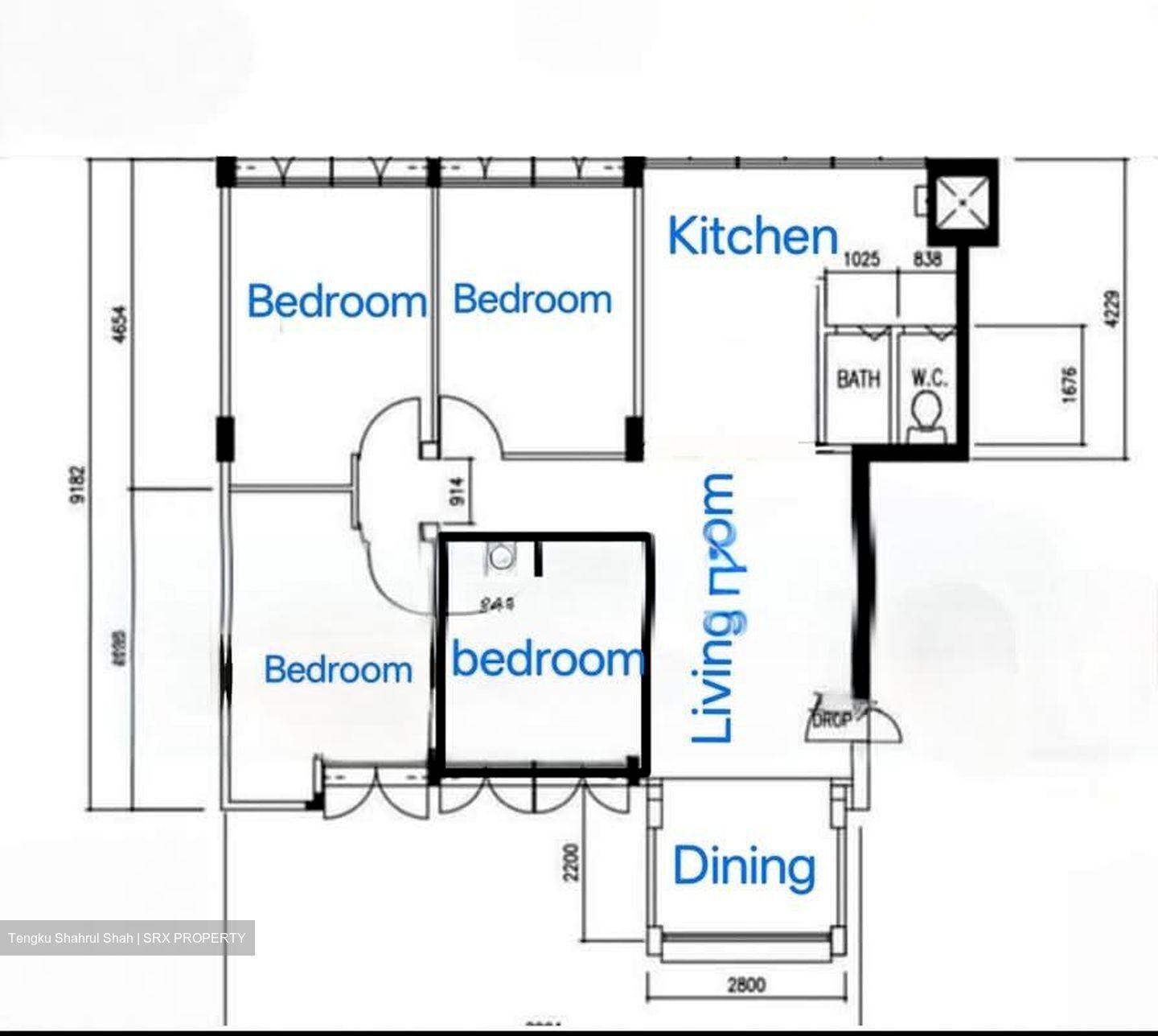 Blk 6 Farrer Gardens (Bukit Timah), HDB 4 Rooms #540918541